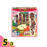 アース 露天湯めぐり 薬用入浴剤 30g× 15包 5個セット | みんなのお薬ビューティ&コスメ店