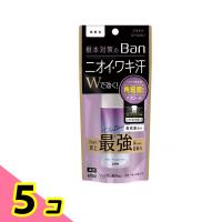 Ban(バン) 汗ブロック プラチナロールオン 無香性 40mL 5個セット | みんなのお薬ビューティ&コスメ店