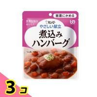 やさしい献立煮込みハンバーグ 100g 3個セット | みんなのお薬ビューティ&コスメ店