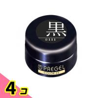 PREGEL(プリジェル) カラーEX  PG-CE111 黒 ブラック 4g 4個セット | みんなのお薬ビューティ&コスメ店