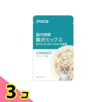 猫の時間 贅沢ミックス まぐろ・かつお・ささみ・白身魚 とろみ仕立て 60g 3個セット | みんなのお薬ビューティ&コスメ店