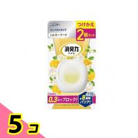 消臭力 コンパクト トイレ用 シルキーブーケ 6mL (×2個入 付け替え用) 5個セット | みんなのお薬ビューティ&コスメ店