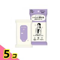 SmartReset 流せる ボディシート 女性用 無香料 12枚入 5個セット | みんなのお薬ビューティ&コスメ店