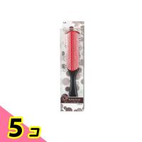 貝印 スタイリングブラシ L レッドラバー HL0002 1個 5個セット | みんなのお薬ビューティ&コスメ店(みんなのお薬)