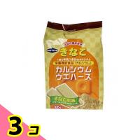 カルシウム お菓子 カルシウムの多い食品 ウェハース 中薬 カルシウムウエハース きなこ 12枚 3個セット | みんなのお薬ビューティ&コスメ店