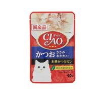 2980円以上で注文可能  いなば CIAO(チャオ) パウチ かつお ささみ・おかか入り 40g (1個) | みんなのお薬MAX