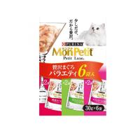 2980円以上で注文可能  モンプチ プチリュクスパウチ 贅沢まぐろ バラエティ 30g (×6袋) (1個) | みんなのお薬MAX