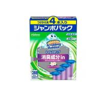 2980円以上で注文可能  スクラビングバブル トイレスタンプ 消臭成分in  クリアジャスミン つけかえ用 38g× 4本入 (1個) | みんなのお薬MAX