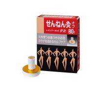 2980円以上で注文可能  お灸 市販 ツボ 自宅 もぐさ せんねん灸オフ レギュラーきゅう 伊吹 80点 (1個) | みんなのお薬MAX(みんなのお薬)