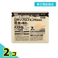 第２類医薬品パスタイムLX 7枚 湿布薬 テープ剤 痛み止め 貼り薬 腰痛 肩こり 関節痛 筋肉痛 市販 2個セット | みんなのお薬プレミアム