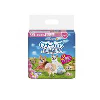 マナーウェア 女の子用 SSSサイズ 超小型犬用 ピンクリボン・青リボン 42枚入 (1個) | みんなのお薬プレミアム