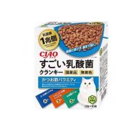 いなば 猫用 CIAO(チャオ) すごい乳酸菌 クランキー かつお節バラエティ 20g× 10袋入 (1個) | みんなのお薬プレミアム