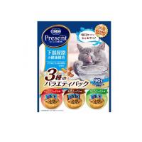 訳あり 使用期限2024年10月  コンボ プレゼント キャット おやつ 下部尿路の健康維持 3種のバラエティパック 90g (1個) | みんなのお薬プレミアム