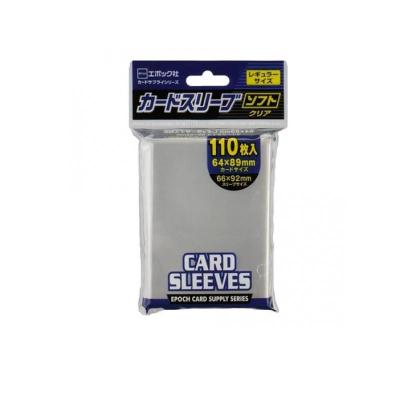 エポック社 カードスリーブ プラスチック レギュラーサイズ 66×92mm