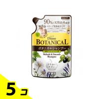 モイストダイアン オイルシャンプー ボタニカル  リフレッシュ&amp;スムース 380mL (詰め替え用) 5個セット | みんなのお薬バリュープライス