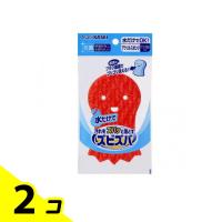 ズビズバ 水だけでOK!アクリルスポンジ ブラシ機能付き 1個入 2個セット | みんなのお薬バリュープライス