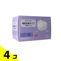 個別包装タイプ 不織布マスク 50枚 (すこし小さめサイズ BOX) 4個セット | みんなのお薬バリュープライス