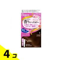 ビゲン 香りのヘアカラー クリーム 1 かなり明るいライトブラウン 1個 4個セット | みんなのお薬バリュープライス