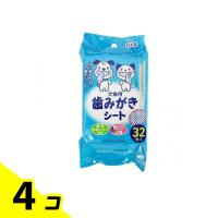 ペットプロ 犬猫用 歯みがきシート 無香料 32枚入 4個セット | みんなのお薬バリュープライス