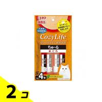 いなば CIAO Cozy Life ちゅ〜る(チャオコージーライフちゅーる) 猫用 まぐろ 14g× 4本入 2個セット | みんなのお薬バリュープライス