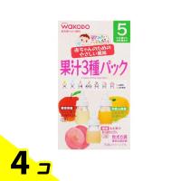 飲みたいぶんだけ果汁3種パック 5袋 (×6包) 4個セット | みんなのお薬バリュープライス