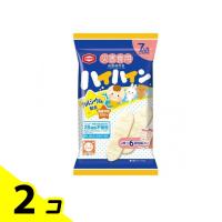 亀田製菓 災害食用ハイハイン 長期保存食 7ヵ月頃から 2枚× 6袋入 2個セット | みんなのお薬バリュープライス