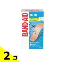 BAND-AID(バンドエイド) 防水 Mサイズ 20枚入 2個セット | みんなのお薬バリュープライス
