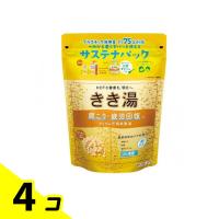 きき湯 カリウム芒硝炭酸湯 はちみつレモンの香り 360g 4個セット | みんなのお薬バリュープライス