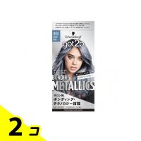 シュワルツコフ got2b(ゴットゥービー) ボンディング・メタリックス ヘアカラー M08シルバーブルー 1組入 2個セット | みんなのお薬バリュープライス