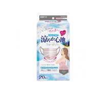 ビースタイル マスク プリーツタイプ 涼やか心地 アッシュピンク×グレー 20枚入 (1個) | みんなのお薬バリュープライス