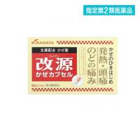 指定第２類医薬品 改源 かぜカプセル 60カプセル 風邪薬 かぜ薬 非ピリン系 生薬配合 市販 発熱 頭痛 喉の痛み (1個) | みんなのお薬バリュープライス
