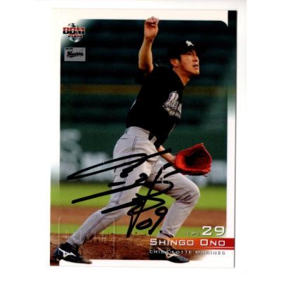04BBM 千葉ロッテマリーンズ 小野晋吾 直筆サインカード 150枚限定