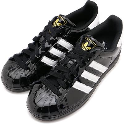 アディダス スーパースター ブラック/ゴールド 24㎝ adidas アディダス スーパースター スニーカー ブラック