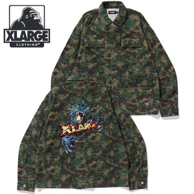 XLARGE メンズコート、ジャケット（柄：迷彩）｜ファッション おすすめ