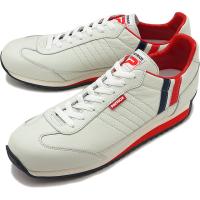 返品送料無料 パトリック スニーカー PATRICK 靴 マラソン レザー トリコロール 98800 | SHOETIME