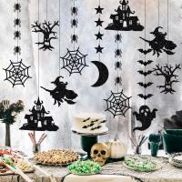 ハロウィン 飾り 12ピースセット Halloween装飾 室内装飾 ハロウィンパーティー ハロウィンオーナメント デコレーション リビング