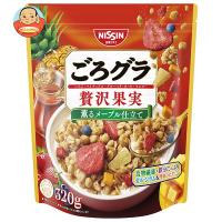 【送料無料・メーカー/問屋直送品・代引不可】日清シスコ ごろグラ 贅沢果実 320g×6袋入 | 味園サポート ヤフー店