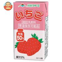 らくのうマザーズ いちご 250ml紙パック×24本入 | 味園サポート ヤフー店