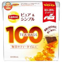 リプトン ピュア＆シンプル ティーバッグ 100袋×6箱入｜ 送料別 | 味園サポート ヤフー店