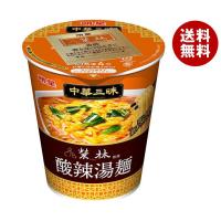 明星食品 中華三昧タテ型 榮林 酸辣湯麺(スーラータンメン) 64g×12個入｜ 送料無料 | MISONOYA ヤフー店