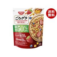 日清シスコ ごろグラ 糖質50%オフ 贅沢果実 300g×6袋入 メーカー 問屋直送｜ 送料無料 | MISONOYA ヤフー店