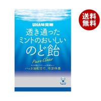 UHA味覚糖 透き通ったミントのおいしいのど飴 92g×6袋入｜ 送料無料 | MISONOYA ヤフー店