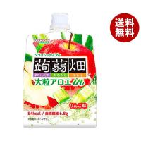 マンナンライフ 大粒アロエin クラッシュタイプの蒟蒻畑 りんご味 150gパウチ×30本入｜ 送料無料 ゼリー飲料 こんにゃくゼリー アップル | MISONOYA ヤフー店