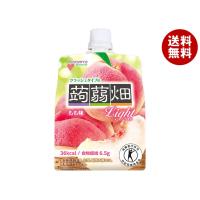 マンナンライフ クラッシュタイプの蒟蒻畑ライト もも味【特定保健用食品 特保】 150gパウチ×30本入｜ 送料無料 | MISONOYA ヤフー店