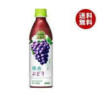 キリン 小岩井 純水ぶどう 430mlペットボトル×24本入×(2ケース)｜ 送料無料 果実飲料 グレープ PET 葡萄 | MISONOYA ヤフー店