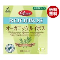 ガスコ Gass(ガス) オーガニックルイボスティー 非発酵タイプ ティーバッグ 1.5g×18袋×24個入×(2ケース)｜ 送料無料 | MISONOYA ヤフー店