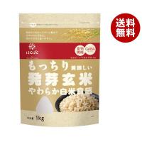 はくばく もっちり美味しい発芽玄米 1kg×6袋入｜ 送料無料 米 玄米 健康食品 | MISONOYA ヤフー店