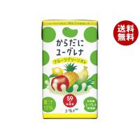 ユーグレナ からだにユーグレナ フルーツグリーンオレ 125ml紙パック×24本入×(2ケース)｜ 送料無料 | MISONOYA ヤフー店