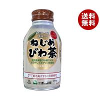 十津川農場 ねじめびわ茶 290mlボトル缶×24本入×(2ケース)｜ 送料無料 | MISONOYA ヤフー店