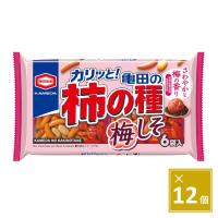 亀田製菓　亀田の柿の種 梅しそ 6袋詰 164g ×12袋 | お菓子の美多加堂